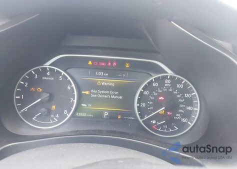 2019 Nissan Murano Sv z USA, uszkodzony, nr VIN 5N1AZ2MJ8KN161738